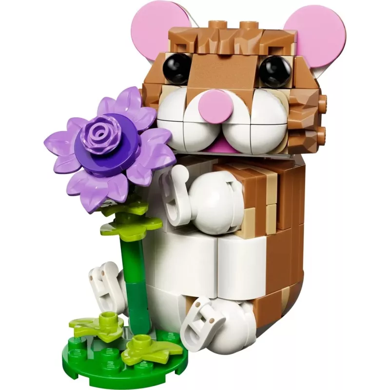 LEGO Creator 3in1 31376 Mielas žiurkėnas su gėle