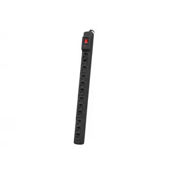Armac M12 19 inch stovo maitinimo juosta, 12x 230V, vertikali, 1,5 m, juoda (M12/15/CZ)