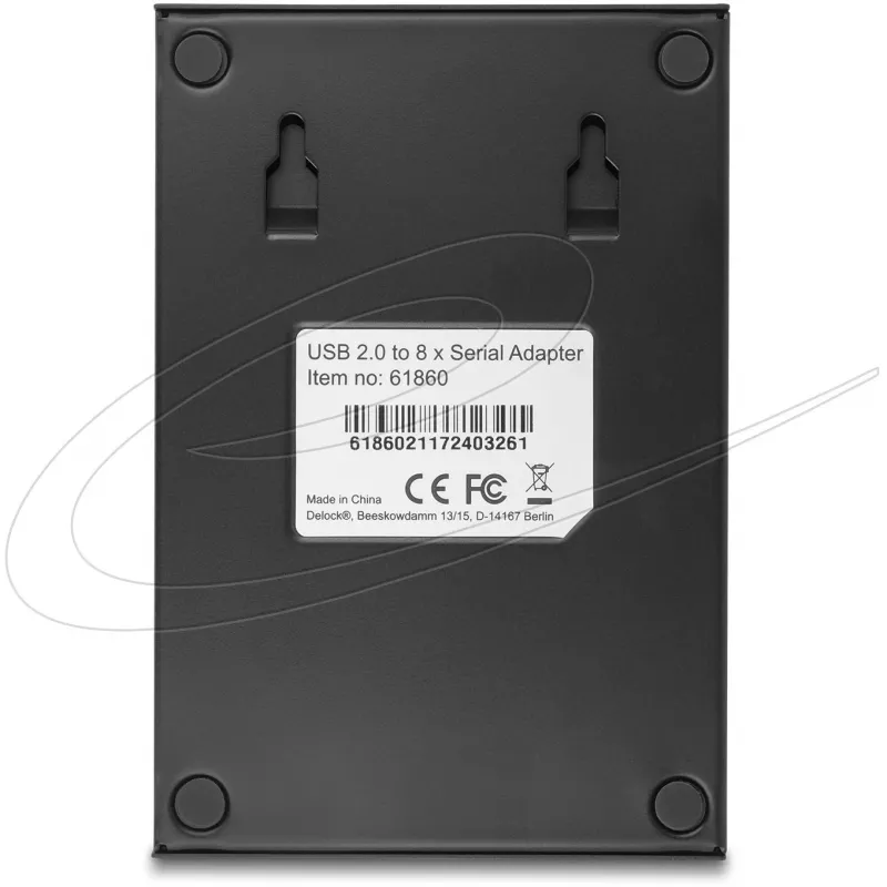DeLock USB2.0 į 8 x RS-232 nuoseklųjį adapterį (61860) – 8 prievadų USB2.0 serijinis adapteris