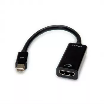 Value 12.99.3143 Vaizdo kabelis-adapteris Mini DisplayPort → HDMI A tipo (standartinis) juodas