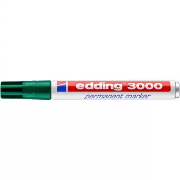 Permanentinis markeris Edding 3000 žalias 10 vnt.