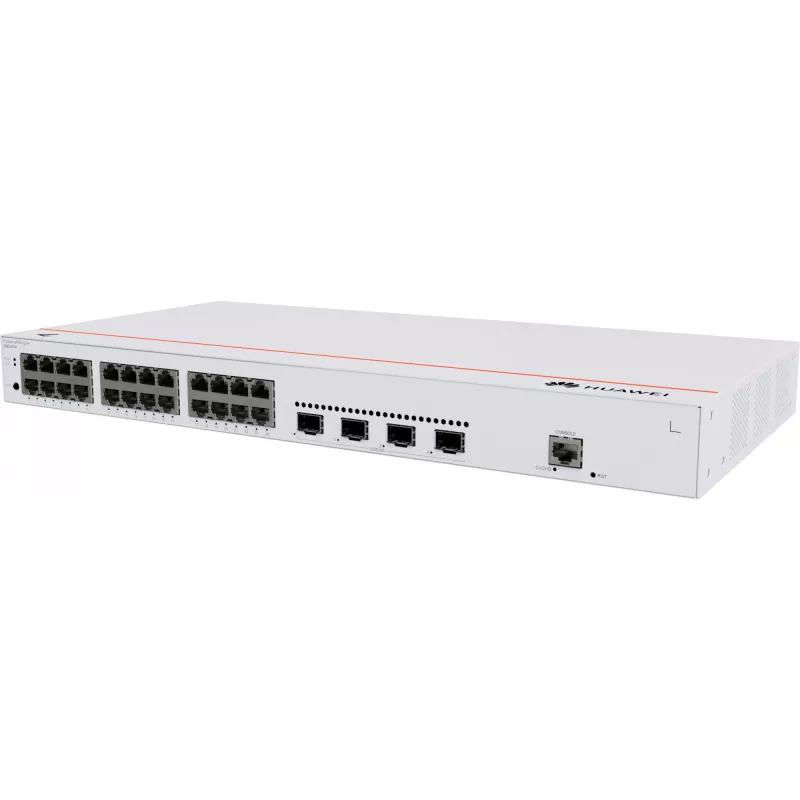 HUAWEI eKit S220 Series S220-24T4X valdomas L2 Gigabit Ethernet (10/100/1000) 1U pilkas