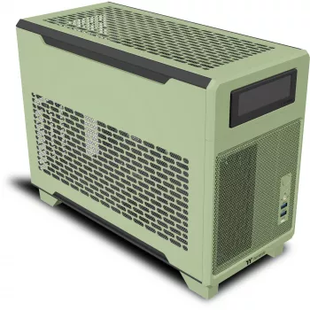 Korpusas Thermaltake TR100 Mini Tower Green