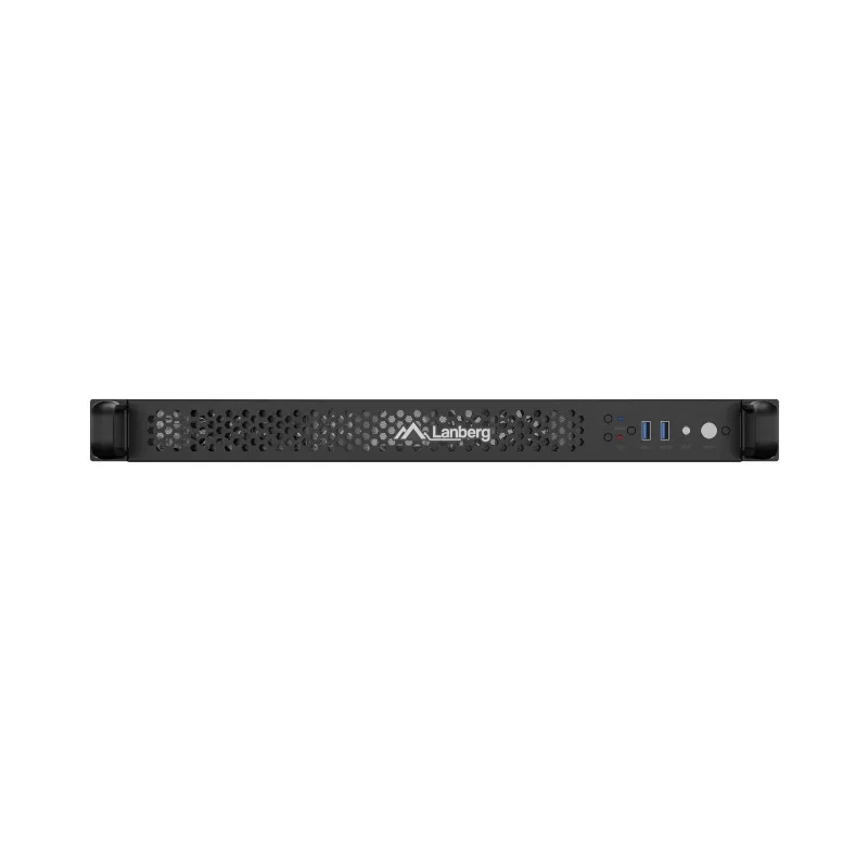 Rack korpusas Lanberg SC01-3001-10B 1U juodas 4 ventiliatoriai