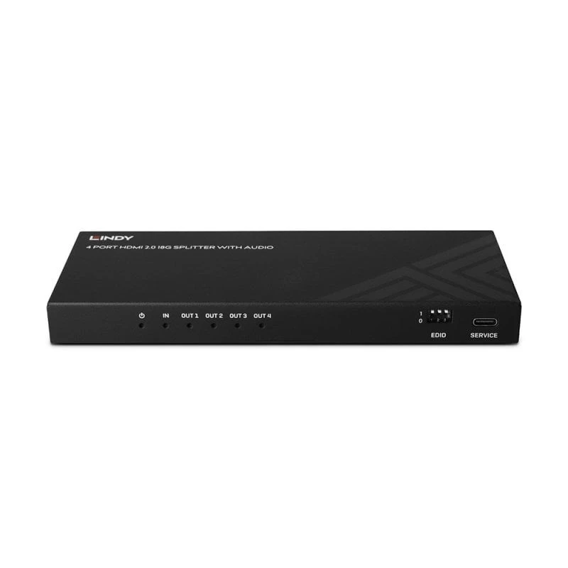 Lindy 38535 4 prievadų HDMI šakotuvas su garsu, 8K60
