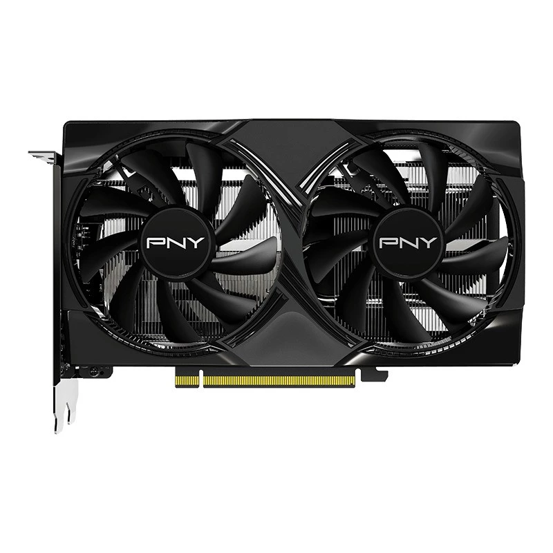 Vaizdo plokštė PNY GeForce RTX 5050 – 8 GB GDDR6, 2317 MHz, 128 bit, PCIe x8 5.0, dviejų ventiliatorių aušinimas
