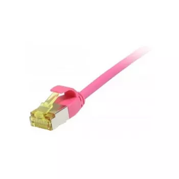 Patch laidas RJ45, CAT6A 500 MHz, 0,15 m, magenta, U/FTP, plonas apvalus d=3,8 mm, TPE/LSZH (Superflex), AWG32, su Cat.7 žaliava, Synergy 21 (S217380V3)