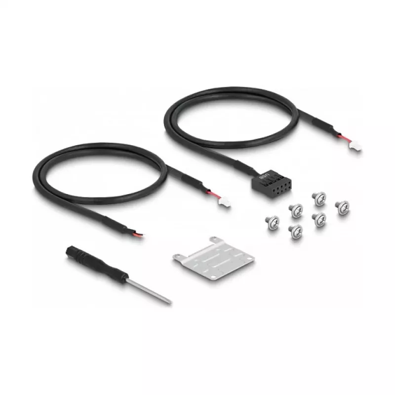 DeLOCK Converter M.2 Key B+M (vyriškas) į Mini PCIe lizdą su lanksčiu kabeliu