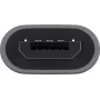 Goobay USB 2.0 Hi-Speed adapteris, pilkas – USB-C™ lizdas > USB 2.0 Micro kištukas (B tipas) (55553)