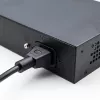 Eterneto jungiklis QOLTEC 52297 PoE RJ45 su PoE Uplink ir SFP prievadu