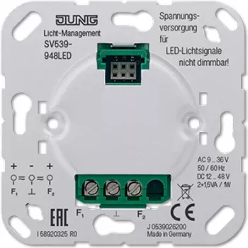 Jung SV 539-948 LED maitinimo šaltinis AC 9-36V / DC 12-48V