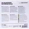 Esperanza EBS016W asmeninės svarstyklės Kvadratinės Baltos Elektroninės