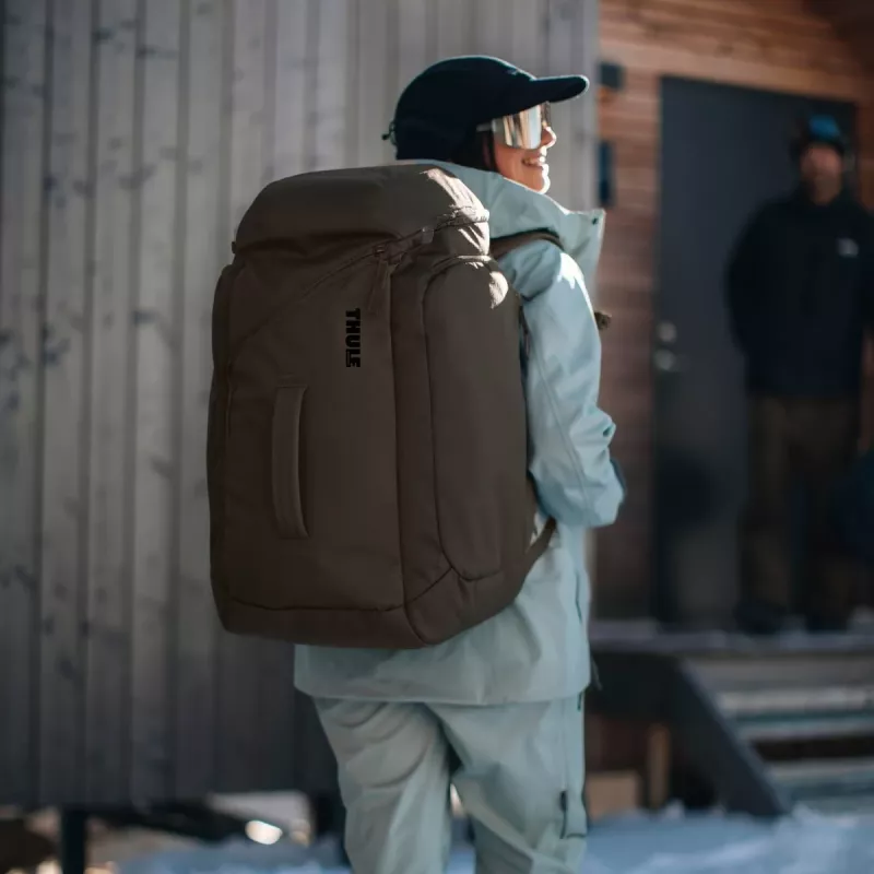 Thule 5157 Roundtrip Rolling riedantis slidžių ir snieglenčių batų kuprinė 60L Deep Khaki