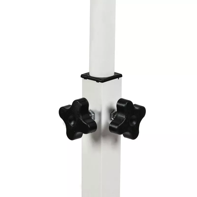 Maclean mobilus stalas / stovas nešiojamam kompiuteriui, baltas, aukščio reguliavimas 59-89 cm, max. 30 kg, MC-121 W
