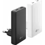Goobay USB-C PD GaN Dual-Fast Charger 90° Flat 65 W juodas - 2 prievadai (75725)