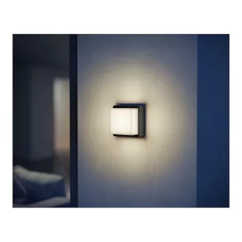 Lauko sieninis šviestuvas Steinel L 845 SC, LED nekeičiamas 9 W, antracitas, aliuminis/plastikas, 160°/5 m