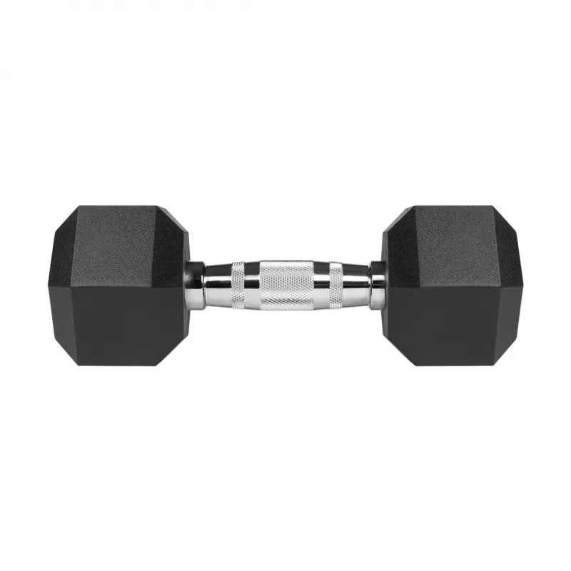 Guminiai ketaus svarmenys HEX 2x6 kg REBEL ACTIVE