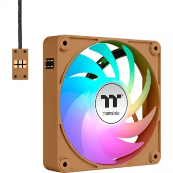 Thermaltake CT140 EX ARGB 140mm korpuso ventiliatoriai 3 vnt. rinkinys Gravel Sand