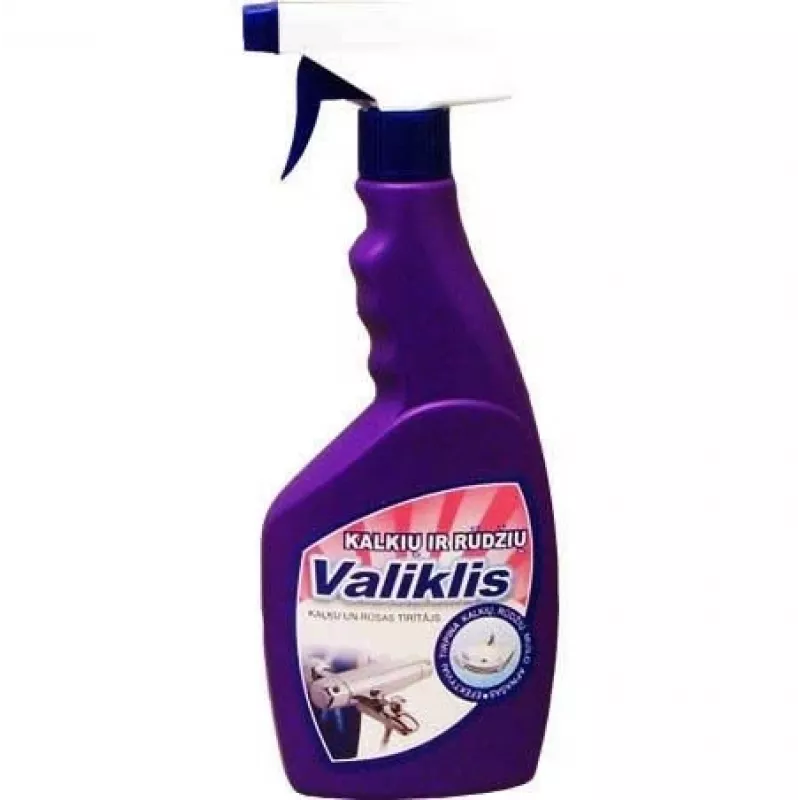 Kalkių ir rūdžių valymo skystis su antgaliu, 500 ml