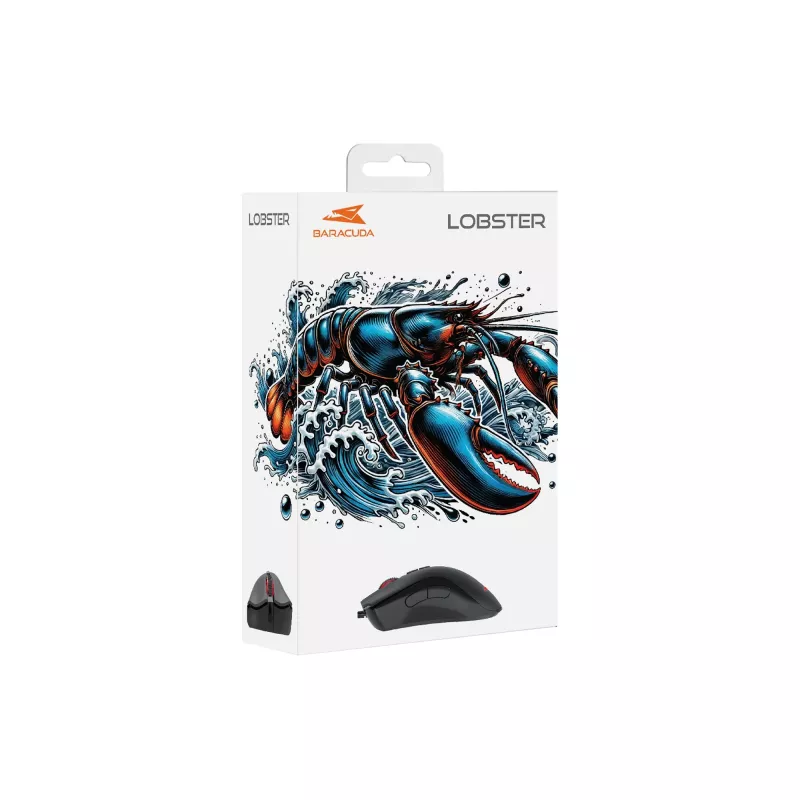 Pelytė Baracuda BGM-081 Lobster Black USB