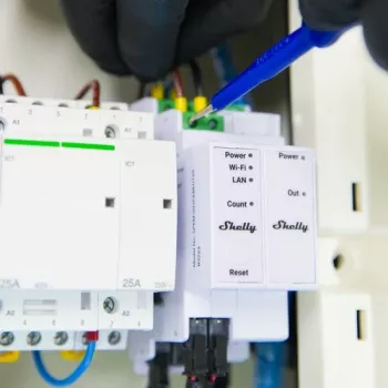 Shelly Pro 3EM-3CT63 WiFi / LAN – Trifazis elektros skaitiklis
