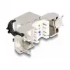DeLOCK Keystone modulis RJ45 kištukas į LSA Cat.6A STP su fiksavimo spaustuku