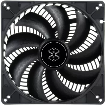 Ventiliatorius korpusui SilverStone SST-AP184i-PRO 180mm juodas