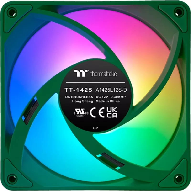 Ventiliatorius Thermaltake CT140 EX ARGB Sync 14 cm Žalias 3 vnt 500-1800 RPM