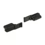 Kištukinio lizdo apsauginis dangtelis DELOCK 64033, juodas, 5×12.5×3.5 mm, pakuotė po 10 vnt.