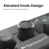Mechaninė pilno dydžio (100 %) klaviatūra Keychron V6 Ultra 8K — QWERTY, Bluetooth, RGB LED, juoda