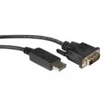 ROLINE DisplayPort kabelis DP ST - DVI ST 1,0m (11.04.5613)