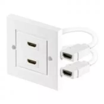 Wentronic Goobay HDMI™ sieninė dėžutė - 2 x HDMI™ A lizdas > 2 x HDMI™ A lizdas (51723)