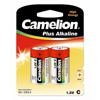 Vienkartinė baterija Camelion LR14-BP2, C dydžio, šarminė, 1,5 V, 2 vnt.