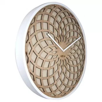 NeXtime klok 3149be Sun Large, Ø50 cm, sieninis, smėlio spalvos