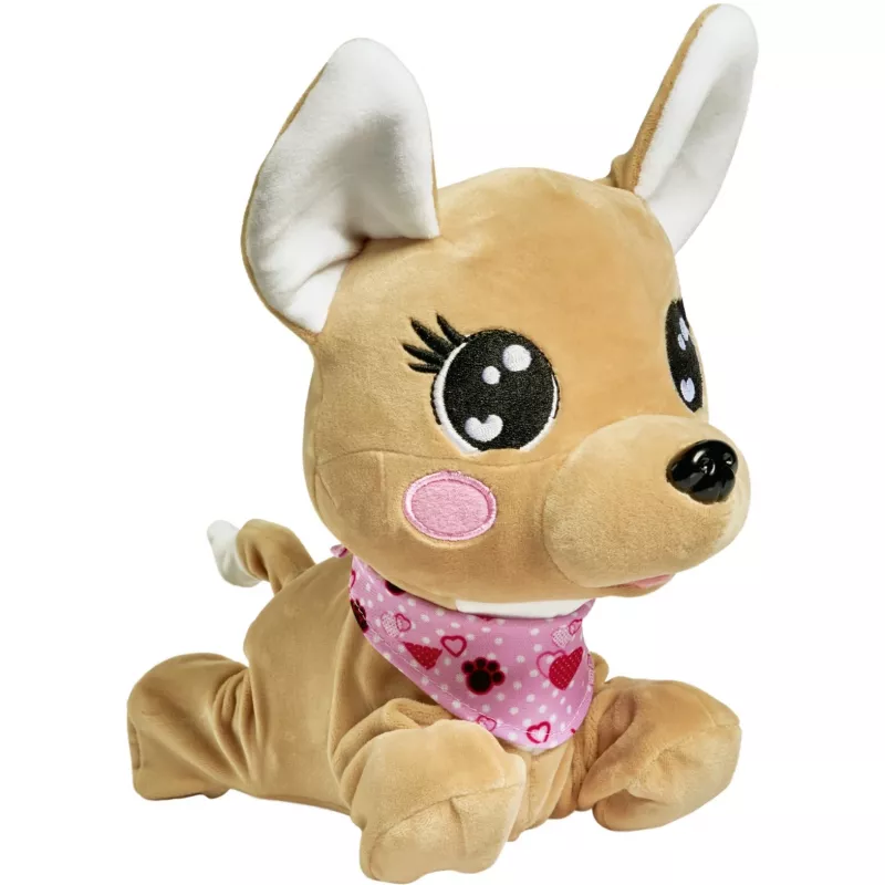 ChiChi LOVE Baby Boo minkštas žaislas smėlio/rožinis, 30 cm