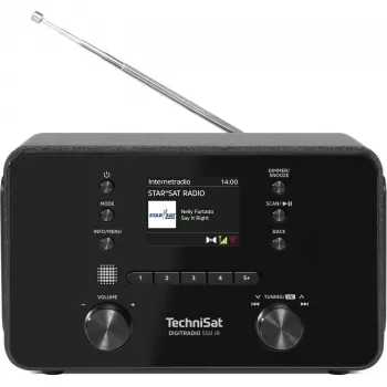 Asmeninis radijo imtuvas TechniSat DigitRadio 550 IR DAB+ FM 100W
