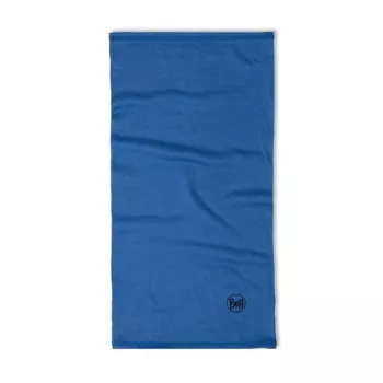 Buff Merino Lightweight Jr Solid Vaikiška merino vilnos kaklo šildyklė Mėlyna