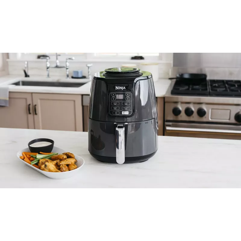 Ninja AF100 vienvietė 3,8 L karšto oro gruzdintuvė 1550 W juoda
