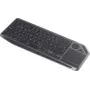 Renkforce RF-WLBTKB-300 belaidė Bluetooth klaviatūra vokiškas QWERTZ išdėstymas juoda integruota (RF-6746416)