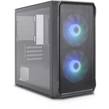 Stalinio kompiuterio korpusas Silentware Air 10 (AIR10) – vidutinis bokštas ATX/mATX sistemoms