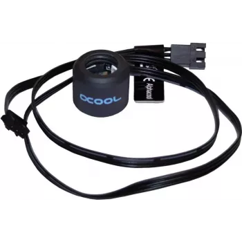 Alphacool Aurora - Juoda - 3 kontaktų - 20 mm - 2,2 cm - Skysčio aušinimui (15365)
