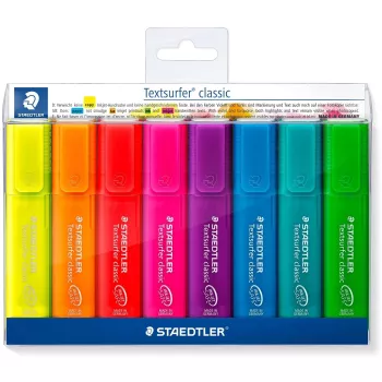 Markeris Staedtler 364 P WP8 8 vnt įvairių spalvų