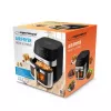 Karšto oro gruzdintuvė ESPERANZA EKA005, 8 L, 1600 W, liečiamas valdymas, 10 programų, nerūdijantis plienas, juoda