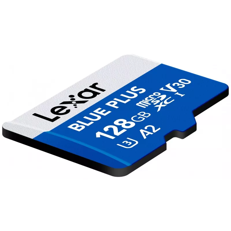 MicroSDXC atminties kortelė Lexar BLUE PLUS 128 GB UHS‑I U3 V30 170 MB/s