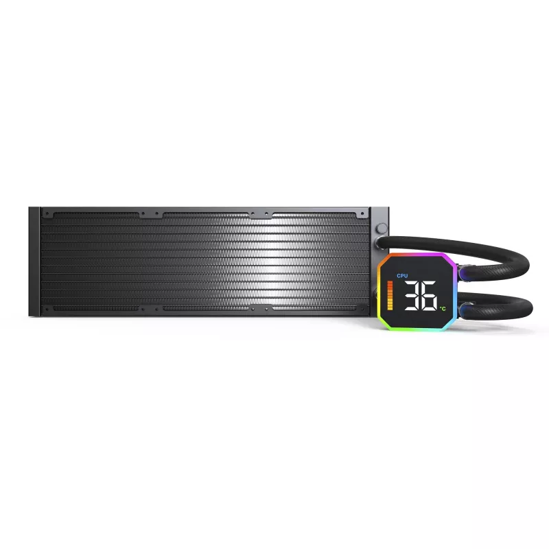 CPU aušintuvas MONECH HyperFlow Digital 360 juodas