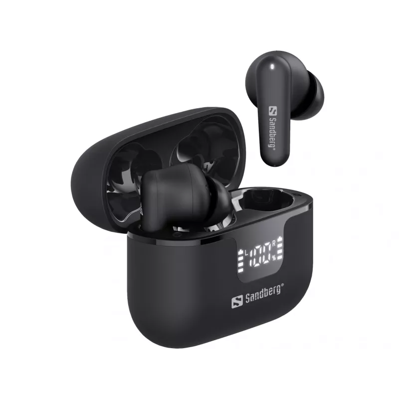 Ausinės Sandberg Wireless Earbuds ANC+ENC