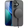 nevox StyleShell Invisio dėklas iPhone 17 6.3 suderinamas su MagSafe juodas (2542)