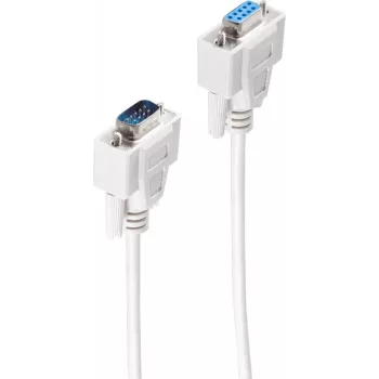 Serijinis kabelis ShiverPeaks BS78046-1, DB-9 jungtys, 1 m, pilka