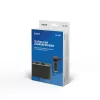 Automobilinis USB įkroviklis SAVIO SA-024 – universalus mobiliųjų įrenginių įkroviklis, įėjimas 12–24 V, išėjimas 5 V, juodas, cigarečių degtukas