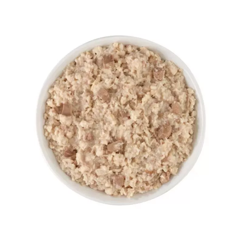 Šlapias kačių ėdalas Agras Pet Foods Schesir Baby in Brühe 70 g – vištiena, be grūdų, jaunikliams